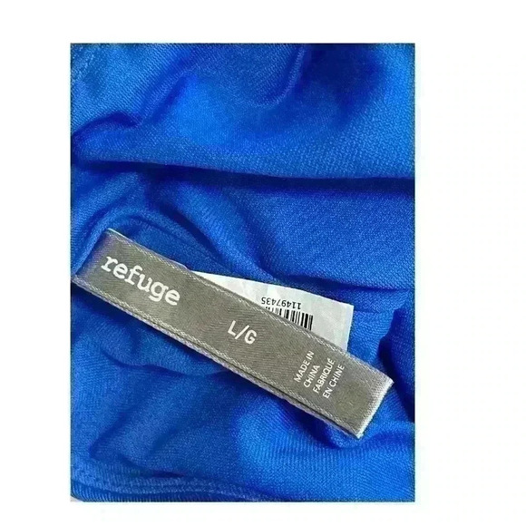 Refuge Womens Swim One Piece Swim Bathing Suit Size Large Gold Chain Strap - Picture 7 of 8